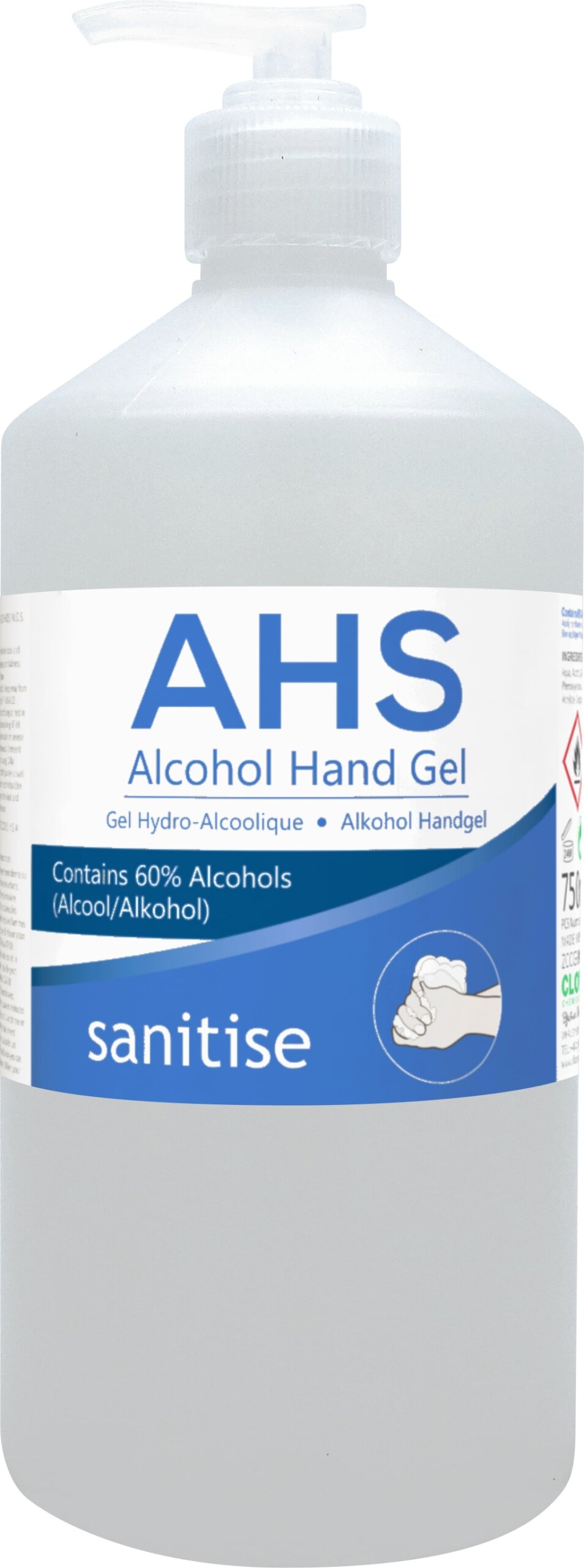 AHS 750ml - Hygienique.com