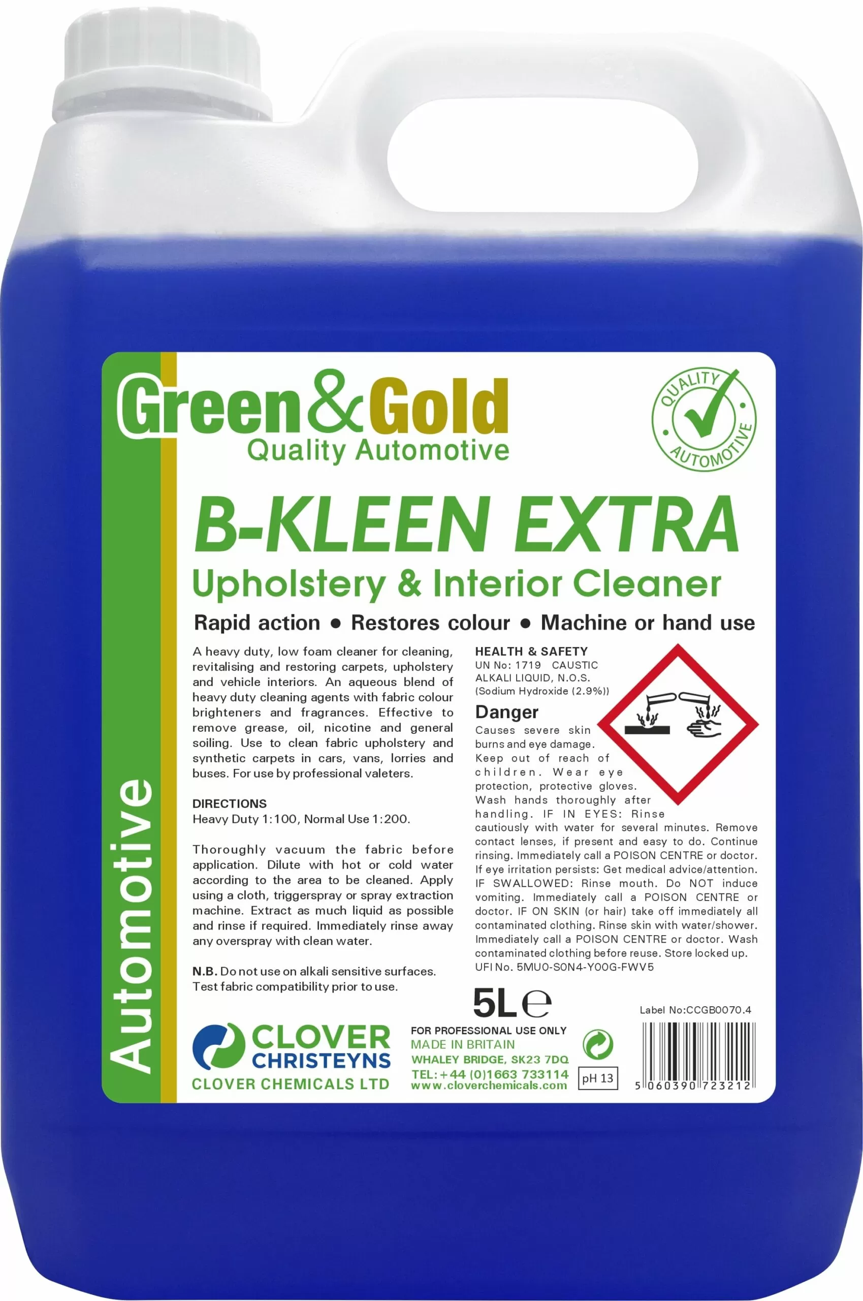 B kleen extra 5l B kleen extra 5l