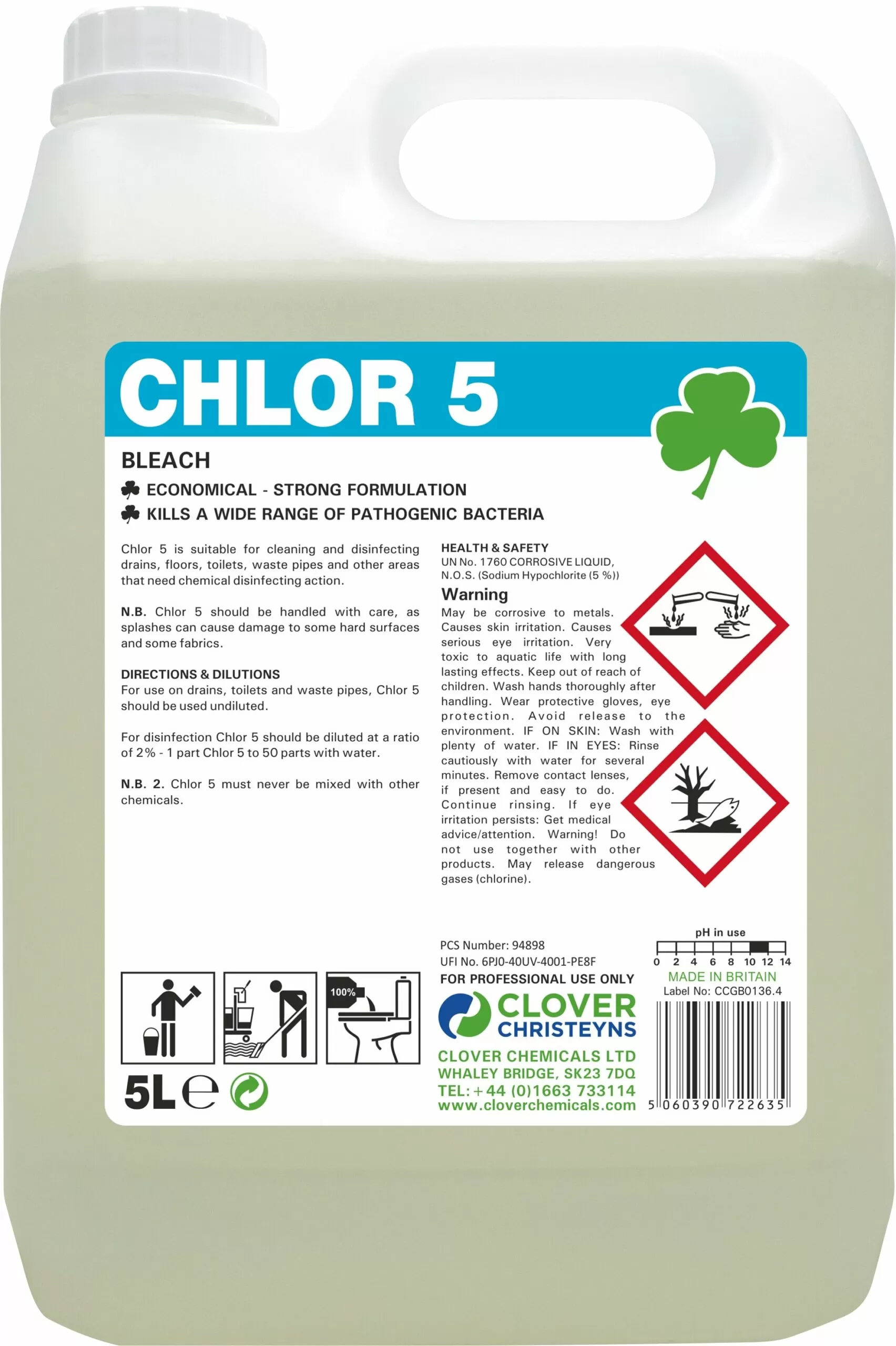 Chlor 5 5l Chlor 5 5l