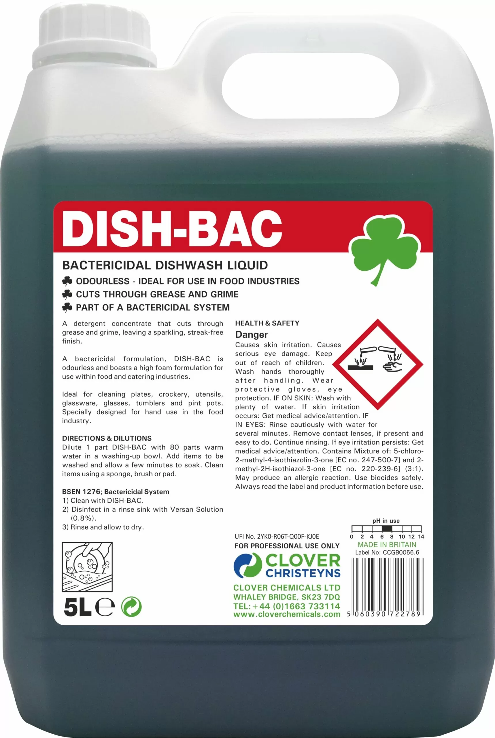 Dish bac 5l Dish bac 5l