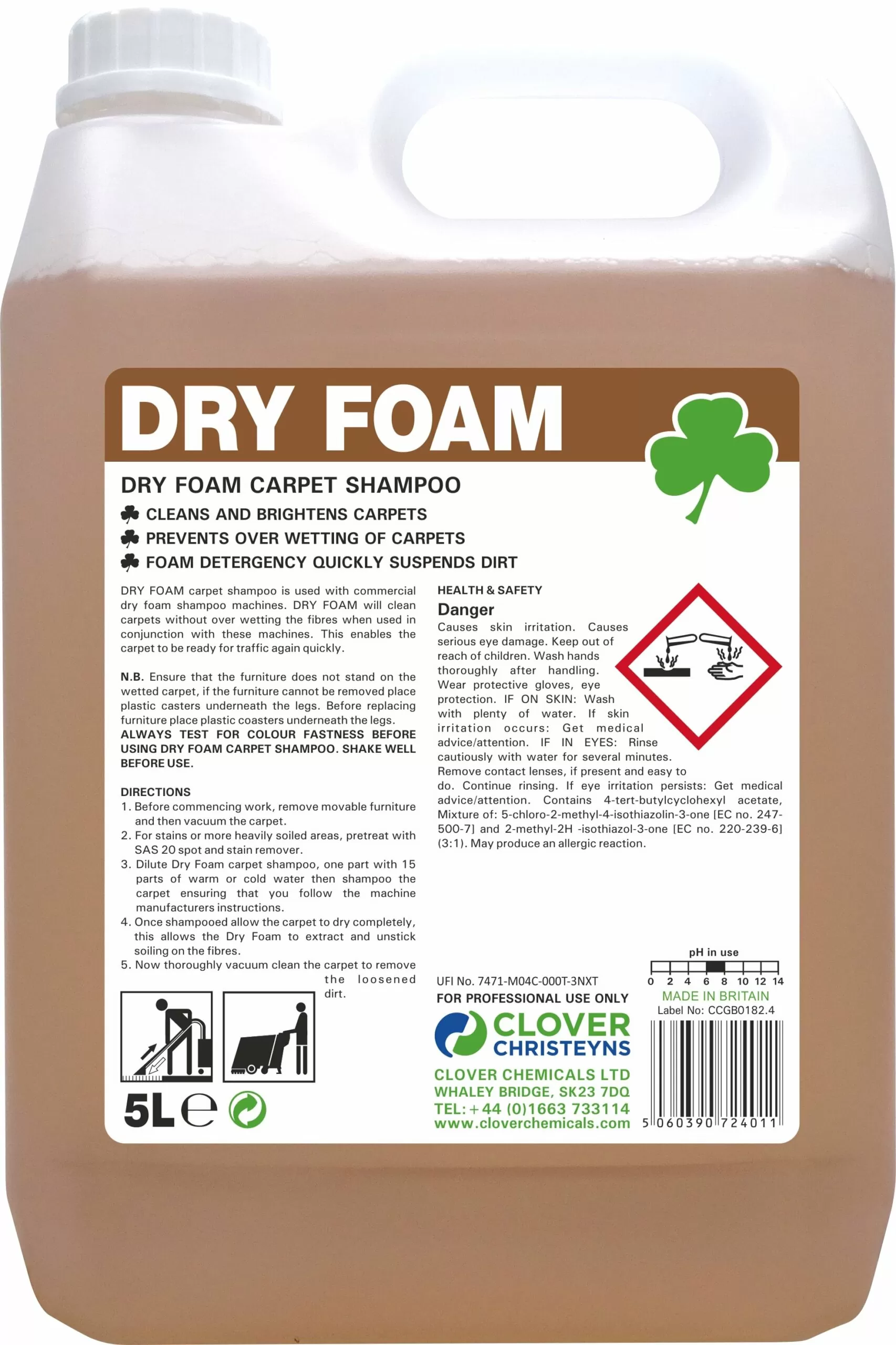 Dry foam 5l