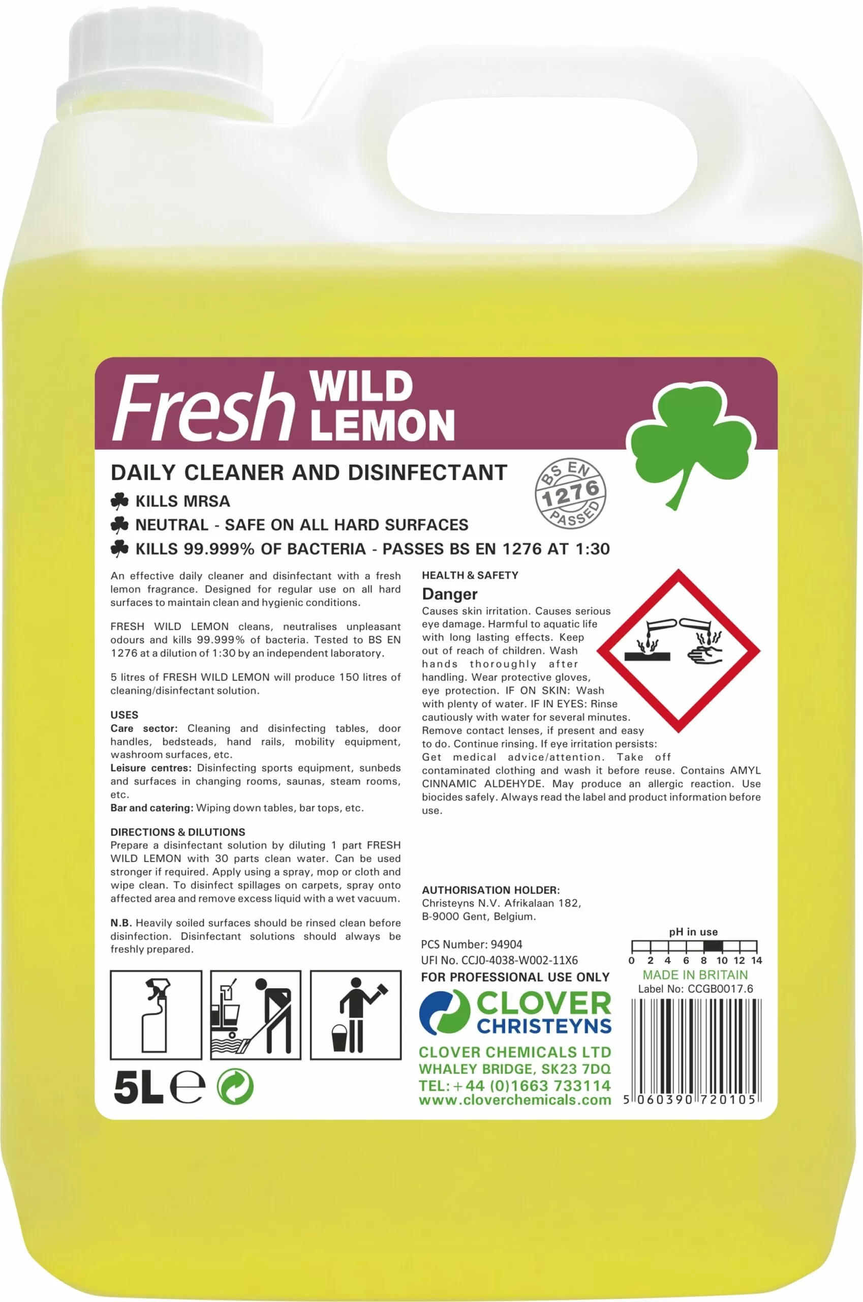 Fresh wild lemon 5l