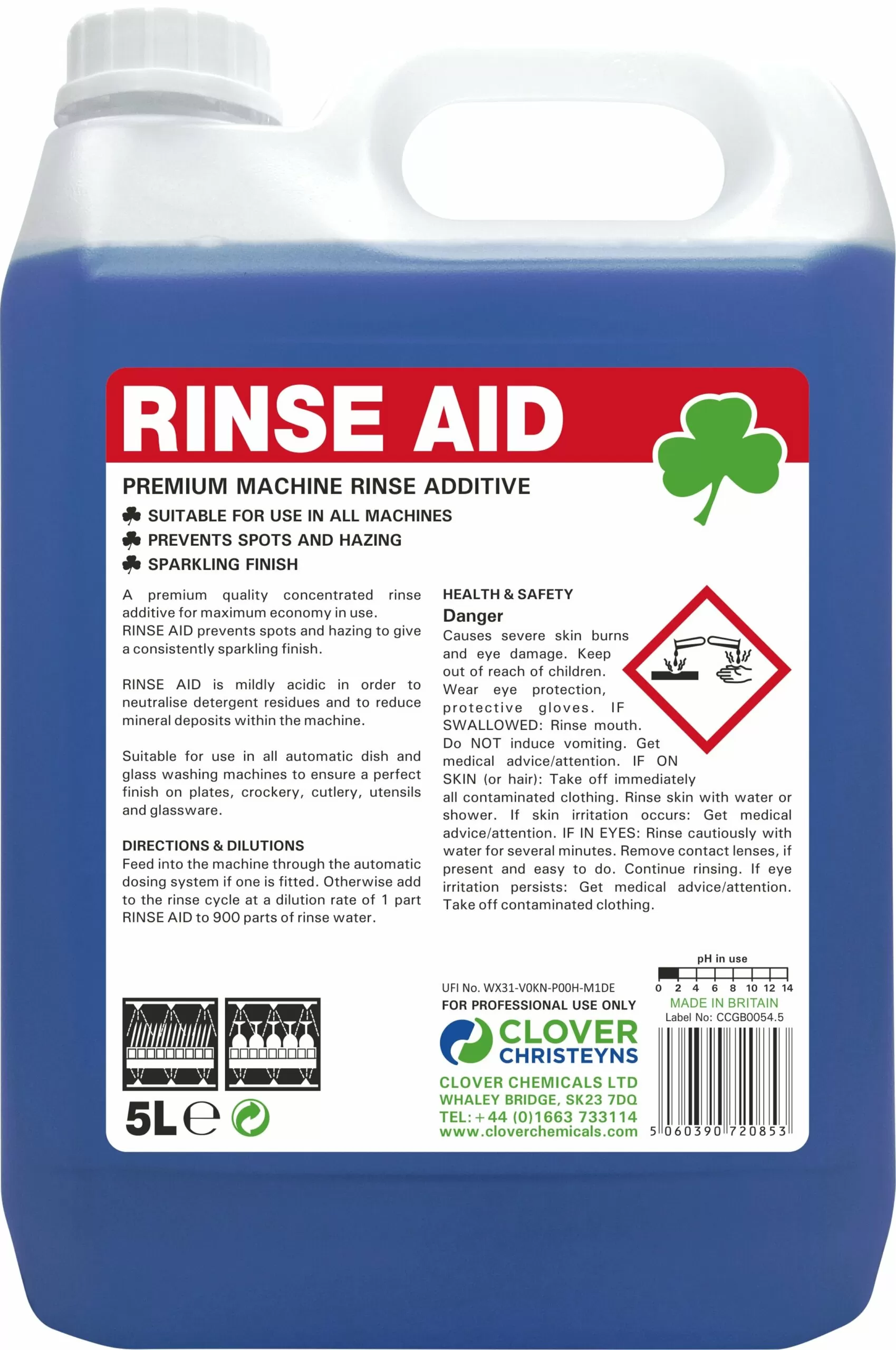 Rinse aid 5l