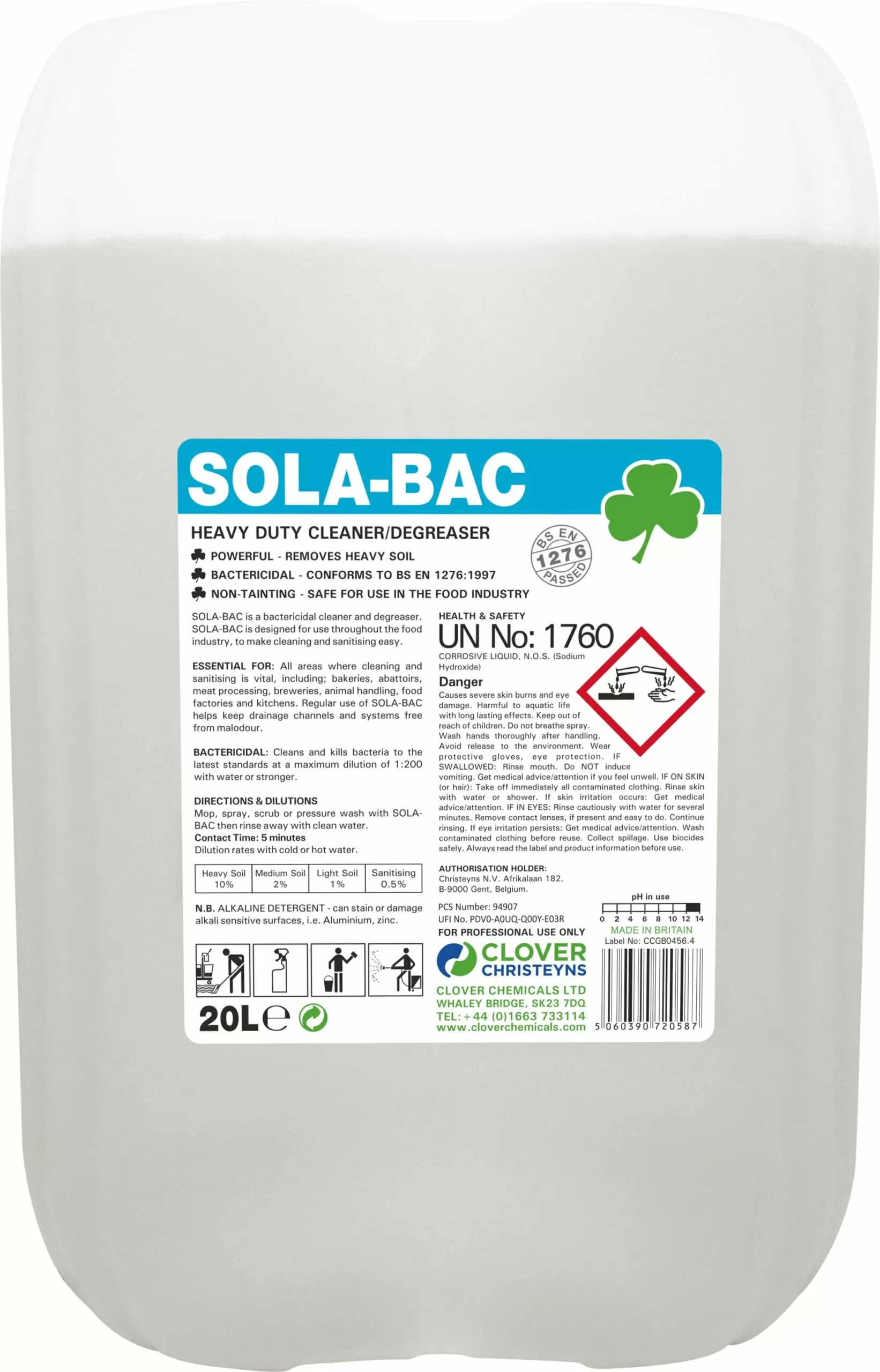 Sola bac 20l Sola bac 20l