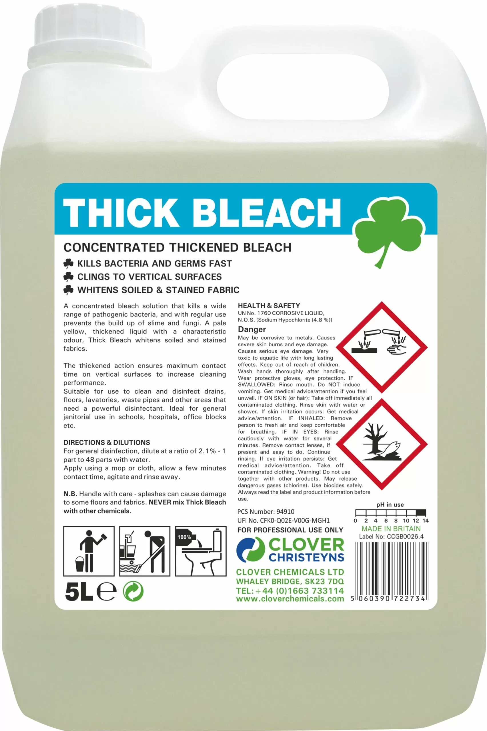 Thick bleach 5l