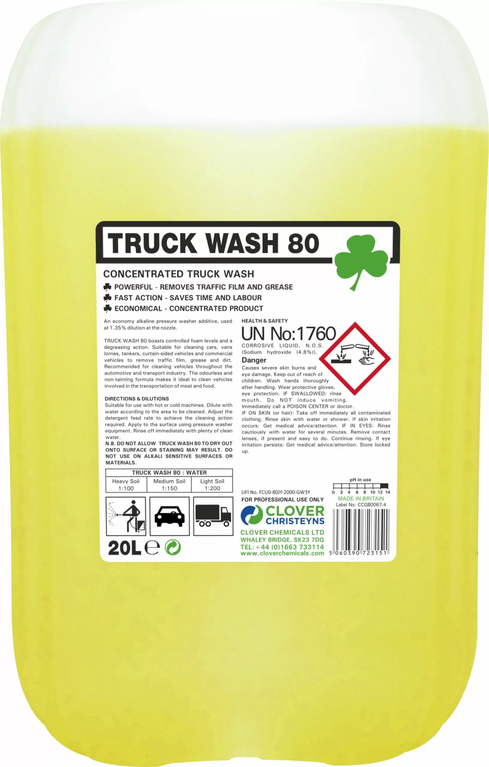 Truck wash 80 20l