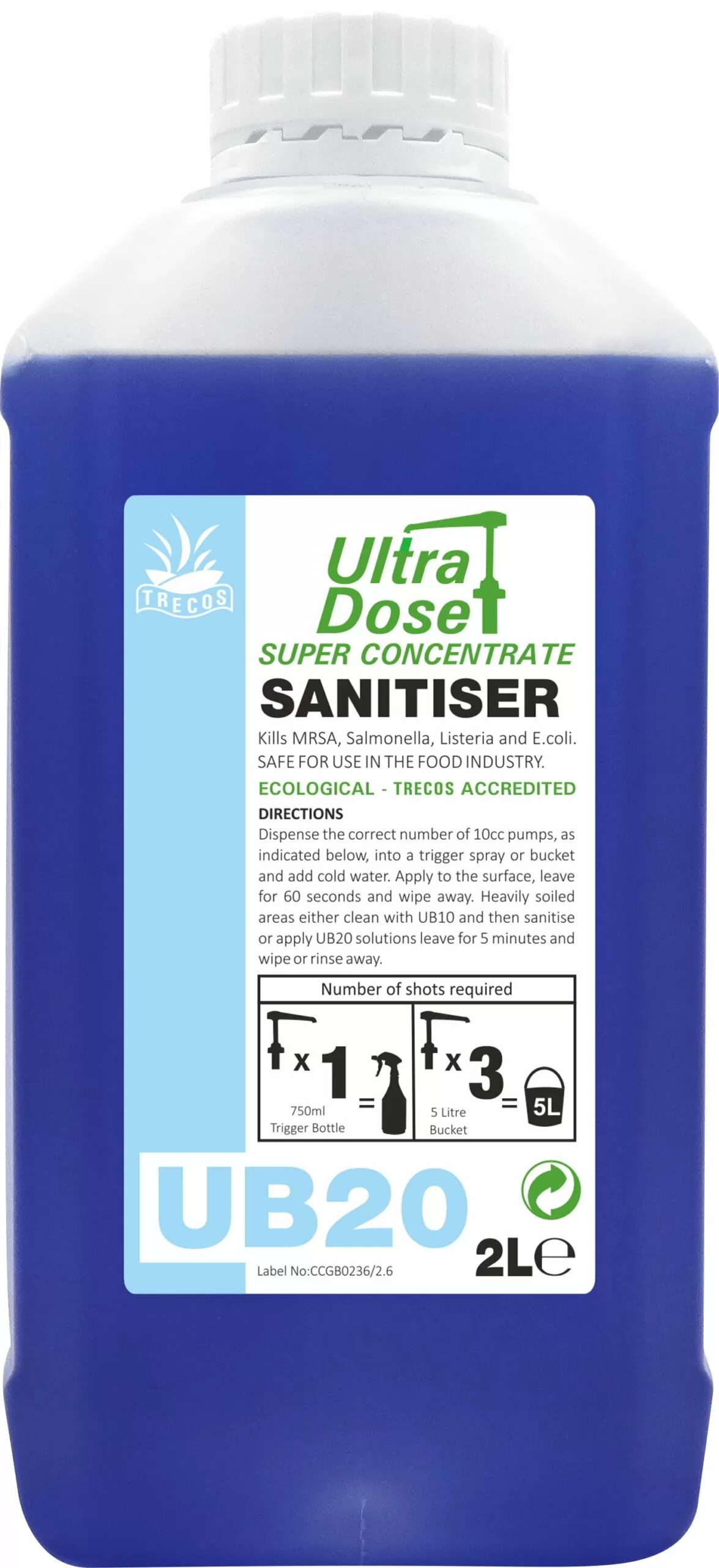 Ub20 sanitiser 2l Ub20 sanitiser 2l