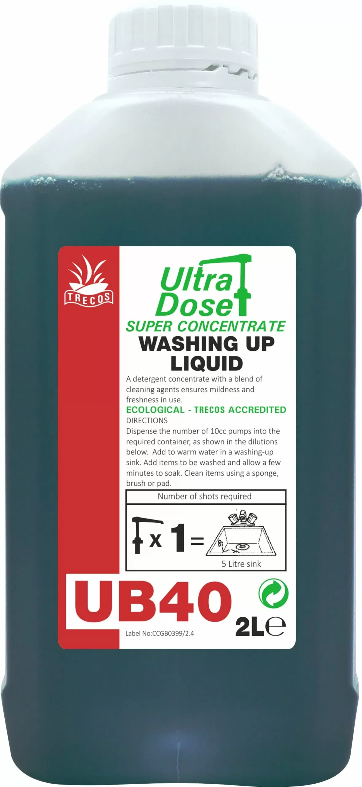 Ub40 washing up liquid 2l Ub40 washing up liquid 2l