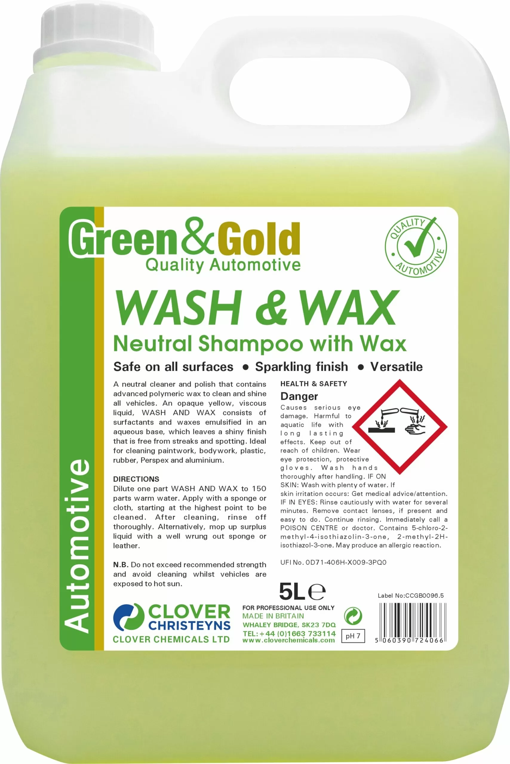 Wash wax 5l Wash wax 5l
