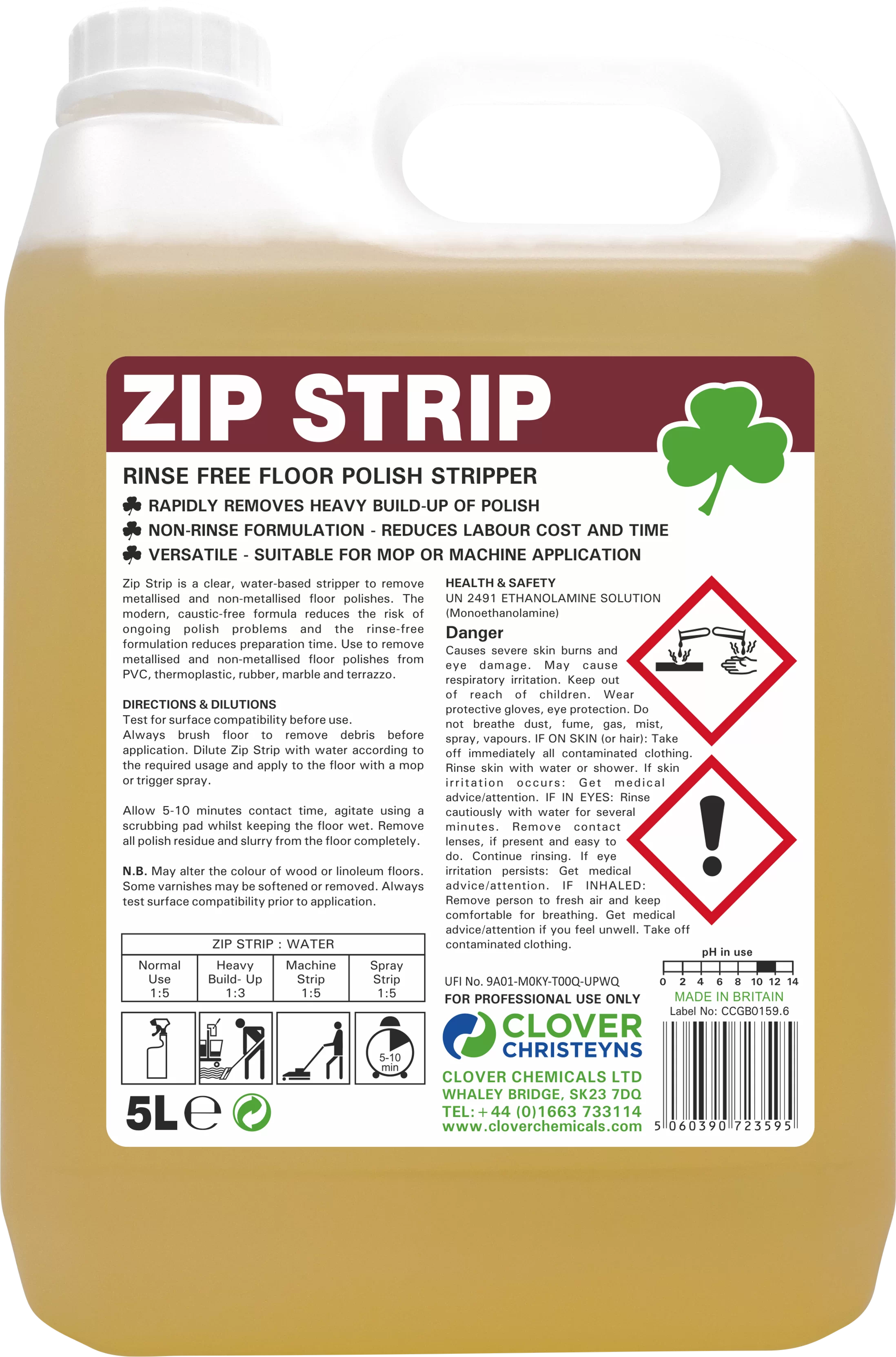 Zip strip 5l